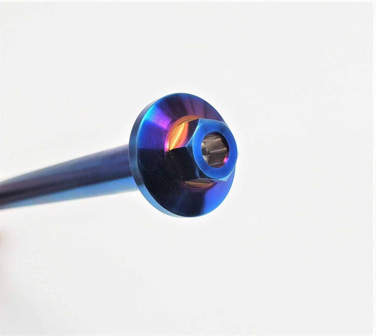 Warp9 Titanium Swingarm Bolt with Nut