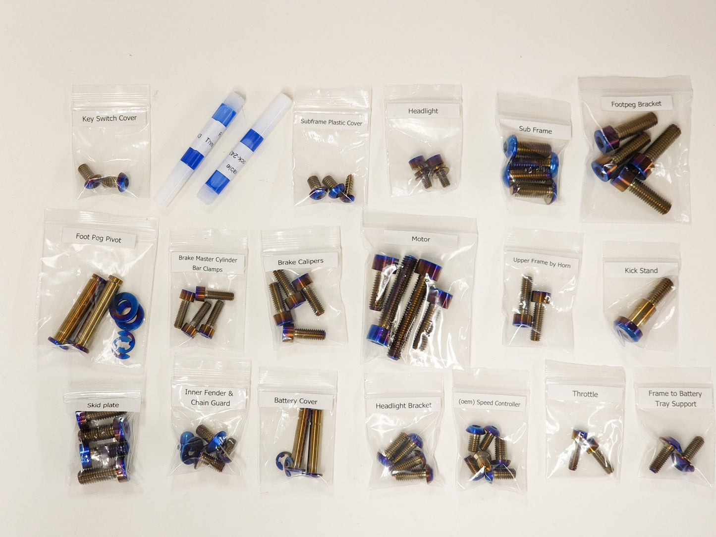 Warp9 Titanium Chassis Kit
