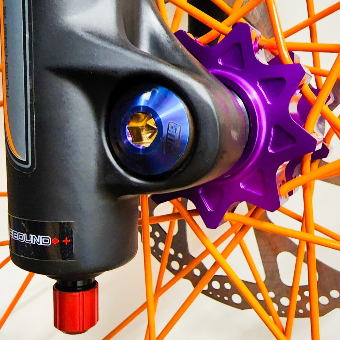 Warp9 RST Fork Front Axle