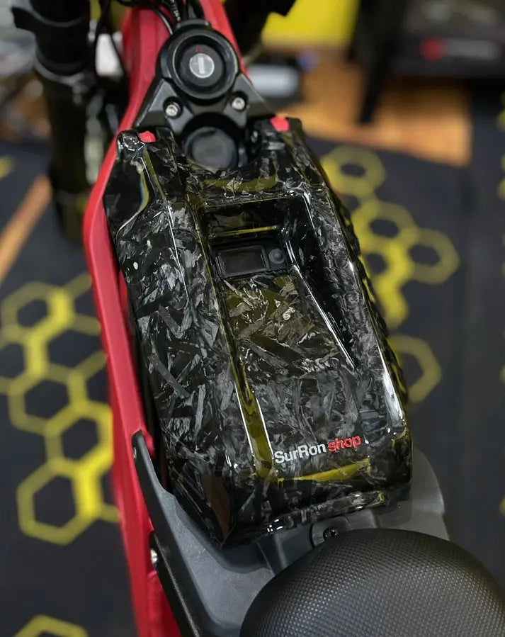 Carbon Fiber Battery Lid & Rear Fender