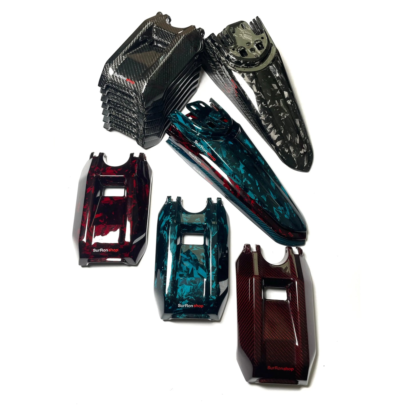 Carbon Fiber Battery Lid & Rear Fender