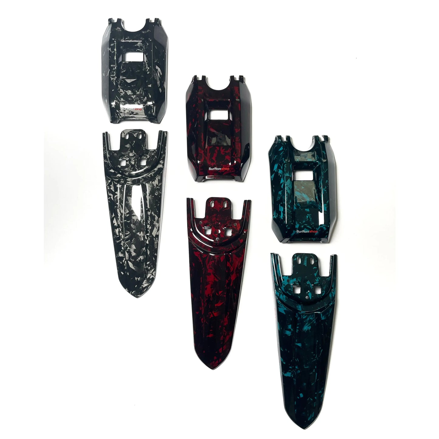 Carbon Fiber Battery Lid & Rear Fender