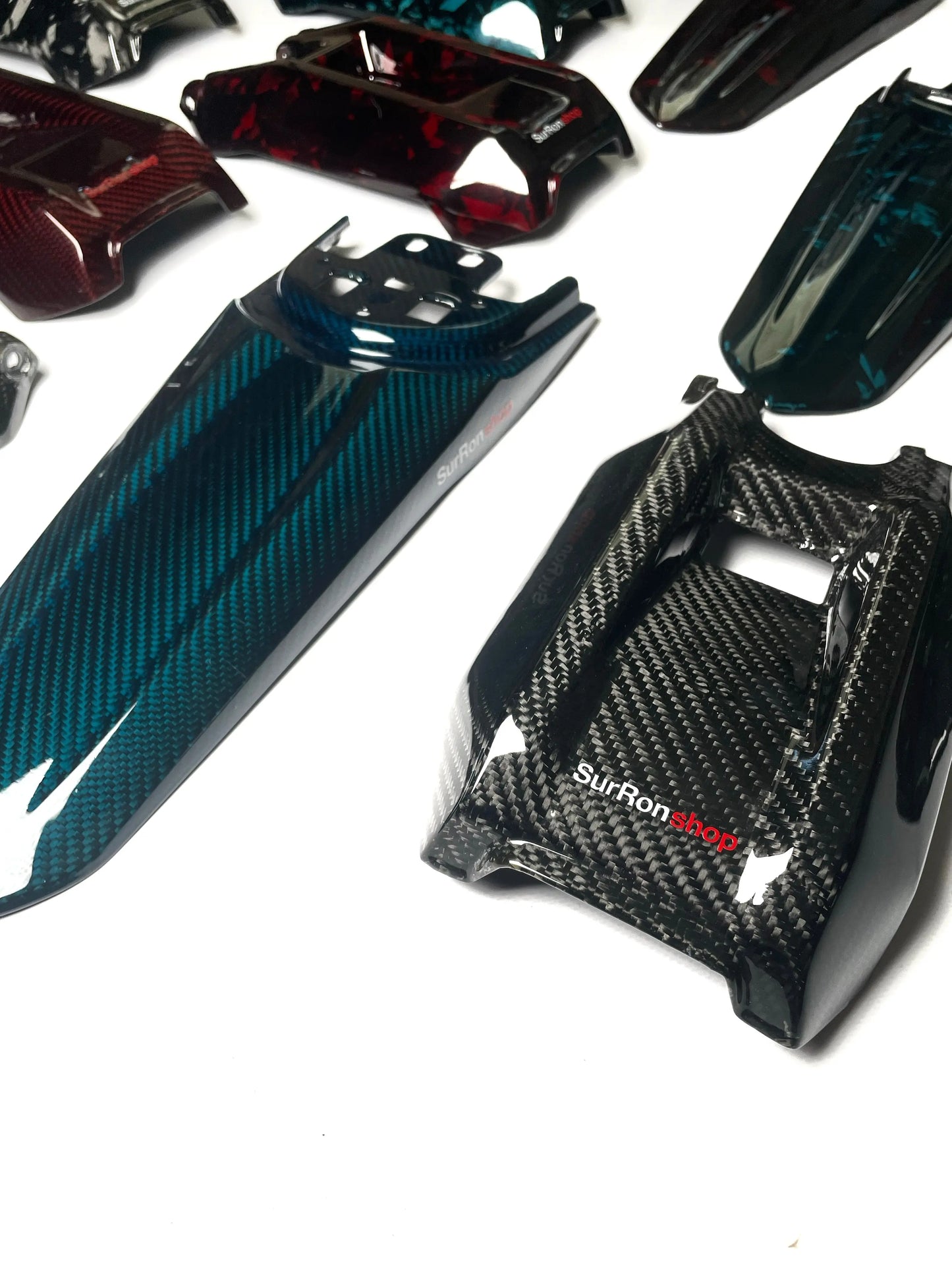 Carbon Fiber Battery Lid & Rear Fender