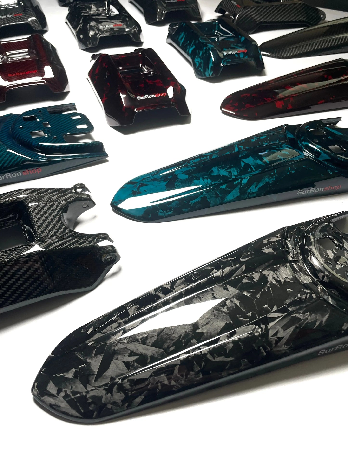Carbon Fiber Battery Lid & Rear Fender