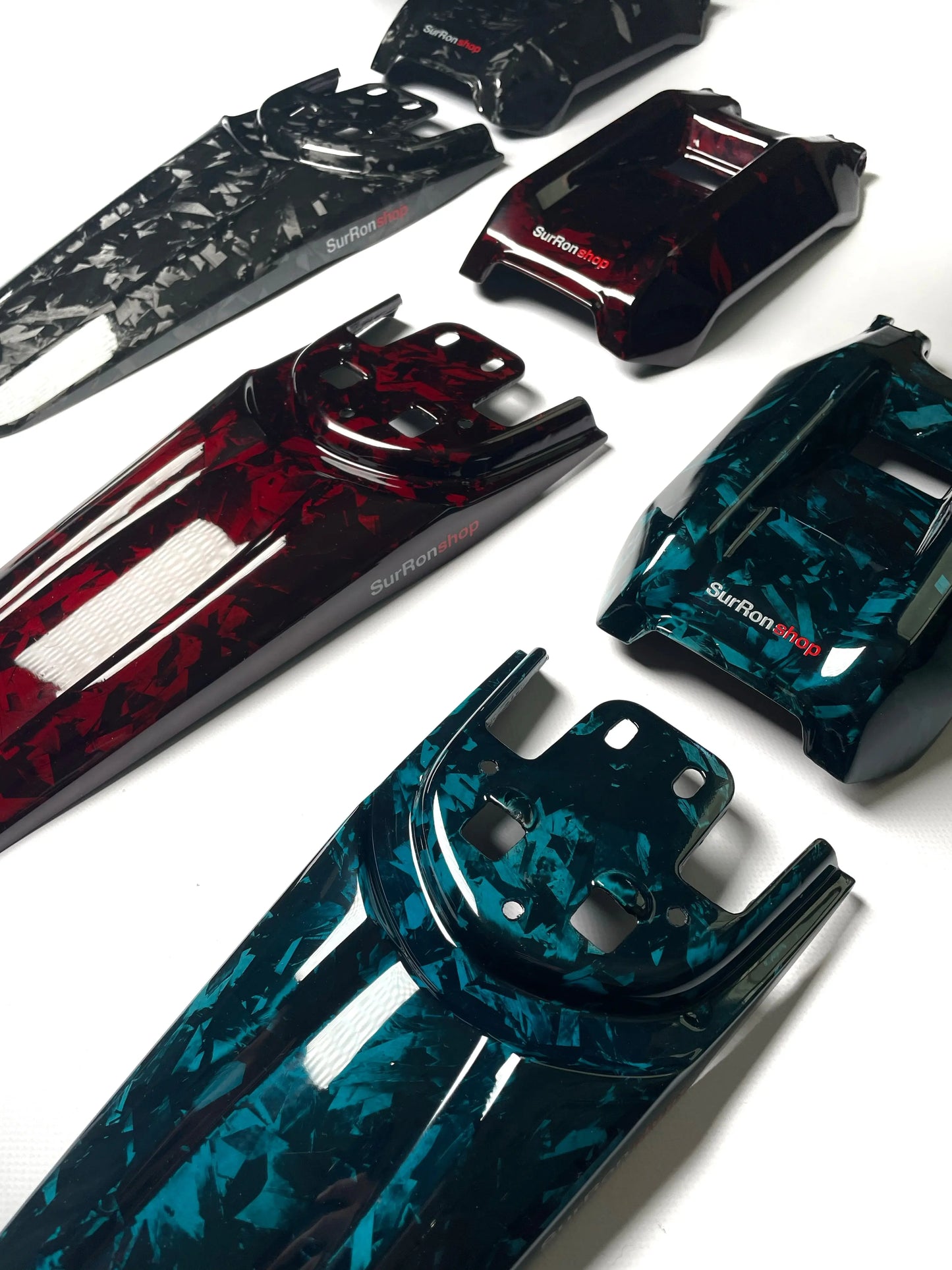 Carbon Fiber Battery Lid & Rear Fender