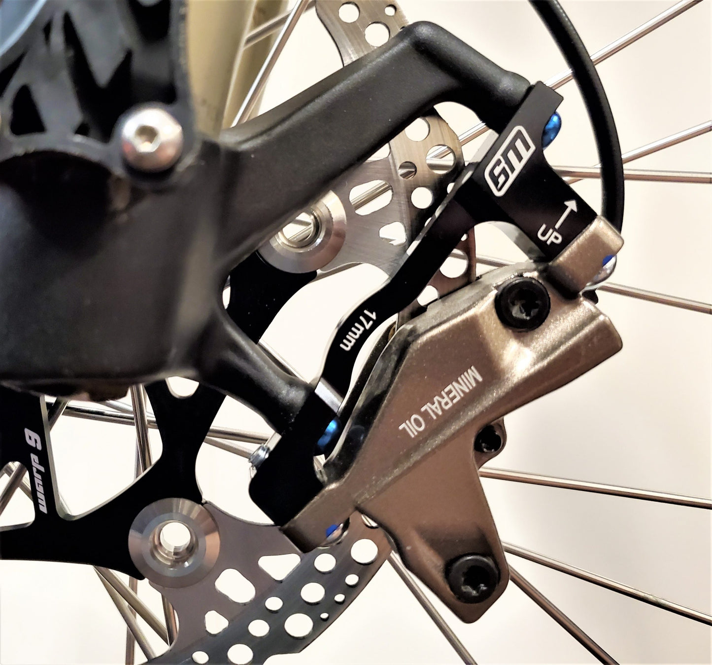 Warp9 Sur-Ron/Talaria Front Brake Rotor Adapter