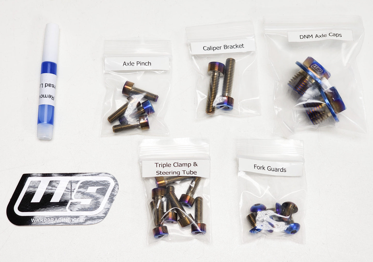 SurRonshop Titanium Fork Bolts
