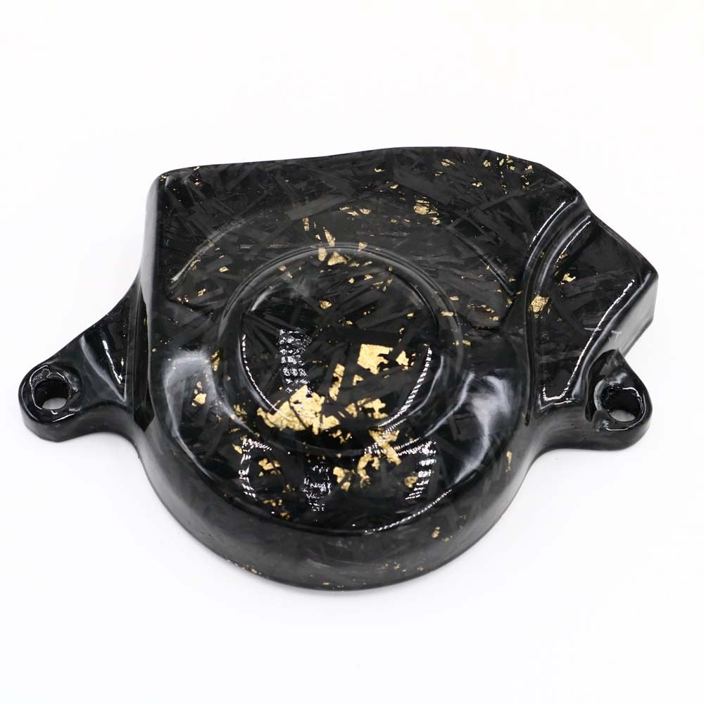 SurRonshop Forged Gold Carbon Motor Cover