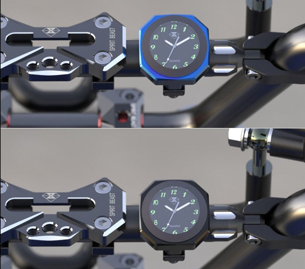 SurRonshop Handlebar Clock & Thermometer