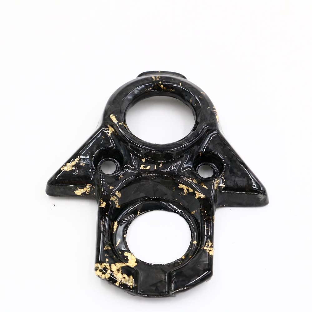SurRonshop Forged Gold Carbon Ignition Cover