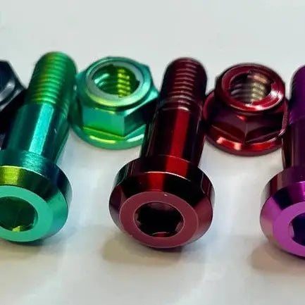 Titanium Kickstand Bolt / Nut Set SurRonshopsur ron, surron, sur ron x, surron x,  sur ron buy, sur ron bee, sur ron light, sur ron light bee, sur ron x buy, sur ron bee x, sur ron x light, surron buy, sur ron light bee x, surron bee, surron price, e bike sur ron, surron frame, sur ron frame