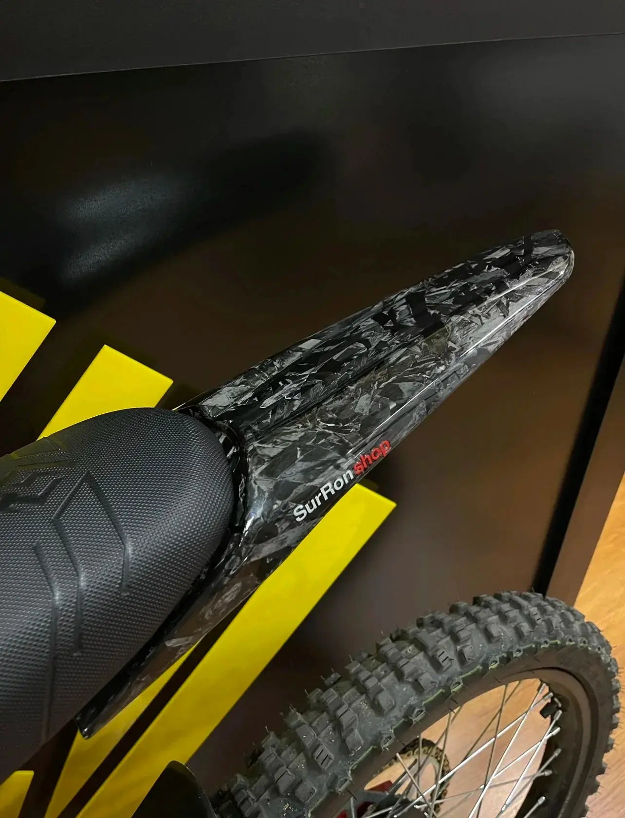 Carbon Fiber Battery Lid & Rear Fender