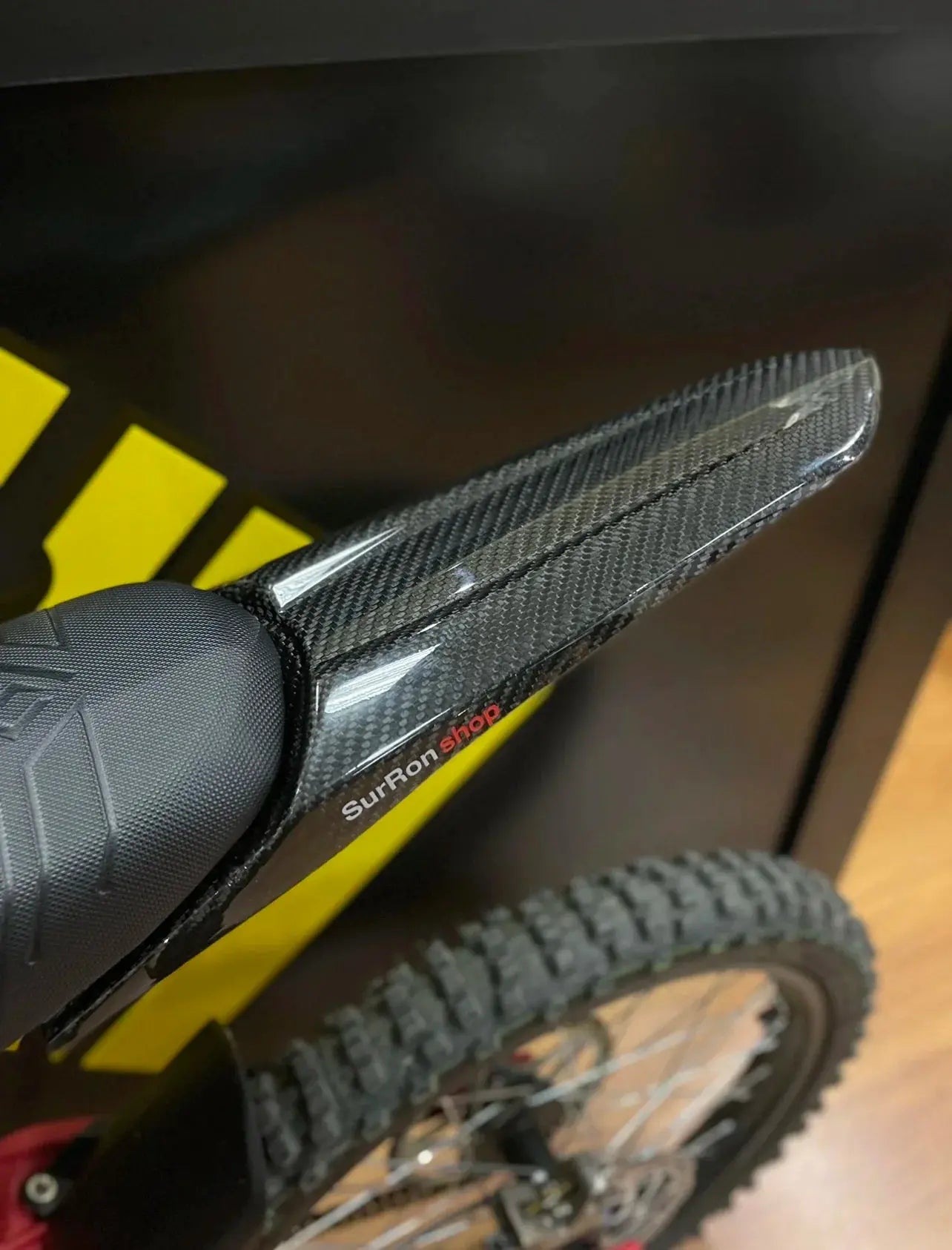 Carbon Fiber Battery Lid & Rear Fender