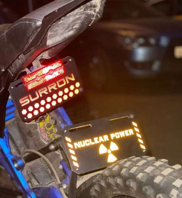 Custom numberplate