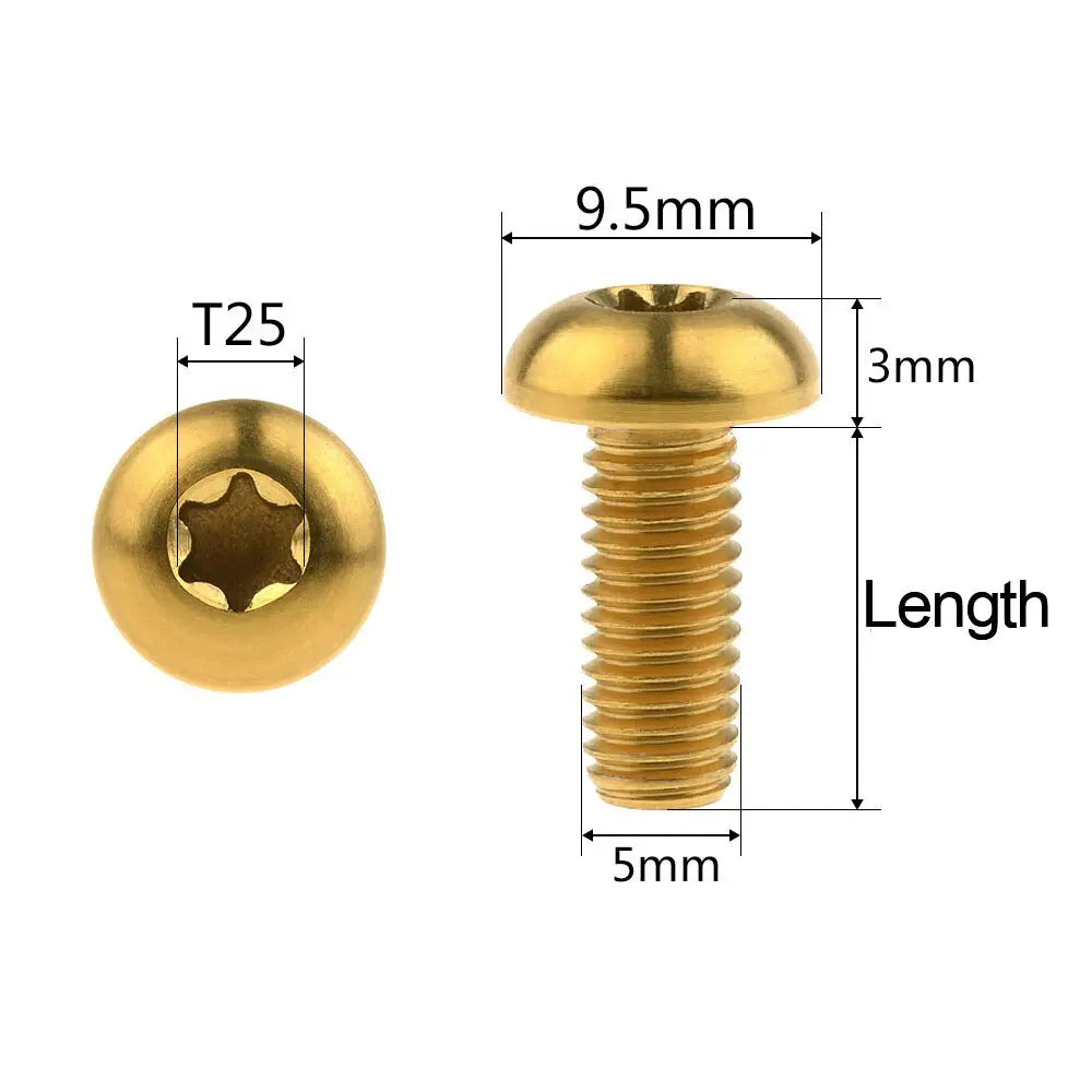 SurRonShop Titanium Brake Rotor Bolts