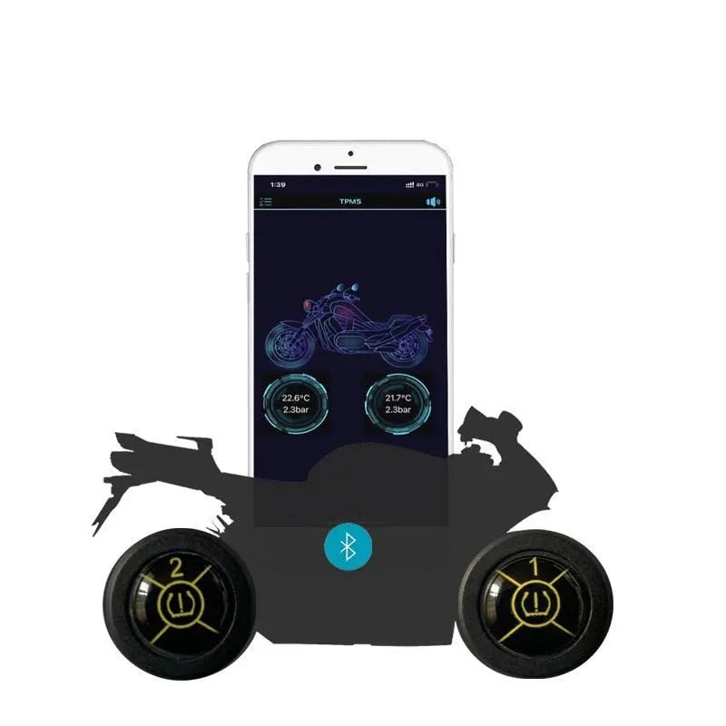 SurRonshop Tire Pressure Sensing Wheel Caps