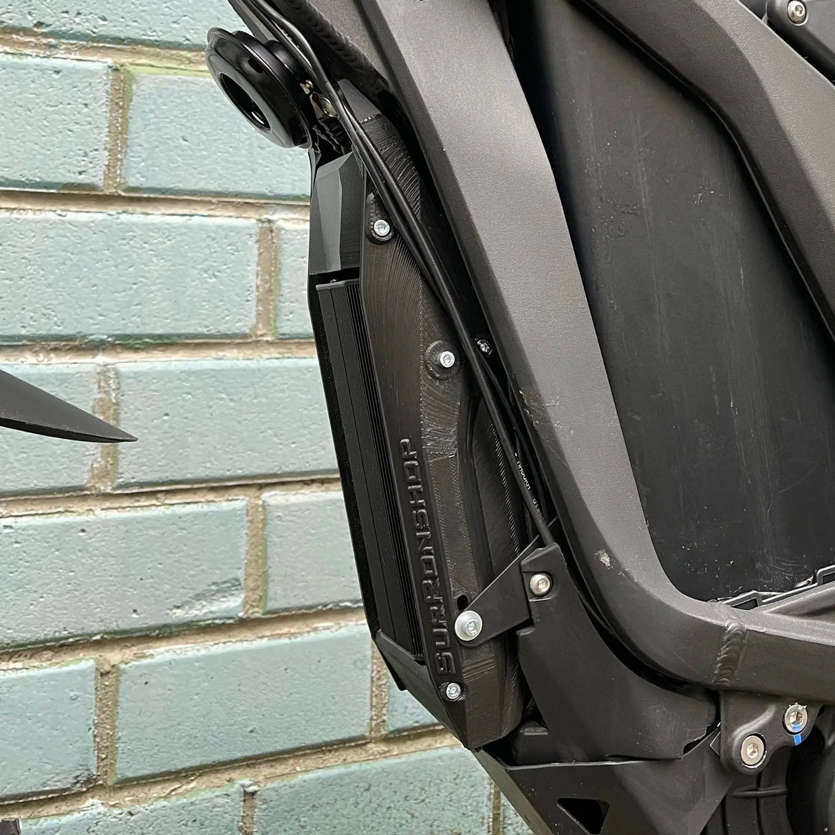 Nucular 24f controller mount for Sur-Ron SurRonshopsur ron, surron, sur ron x, surron x, sur ron buy, sur ron bee, sur ron light, sur ron light bee, sur ron x buy, sur ron bee x, sur ron x light, surron buy, sur ron light bee x, surron bee, surron price, e bike sur ron, surron frame, sur ron frame