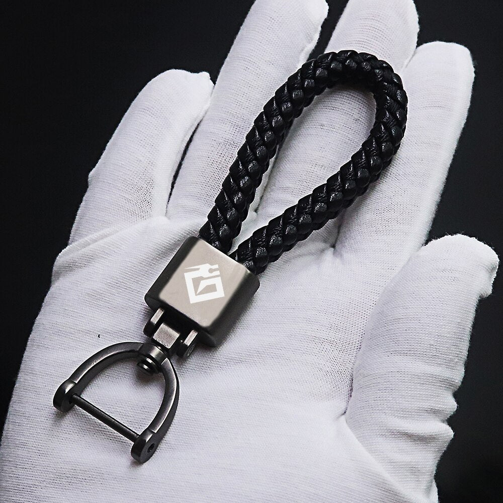Sur-Ron Leather Keychain