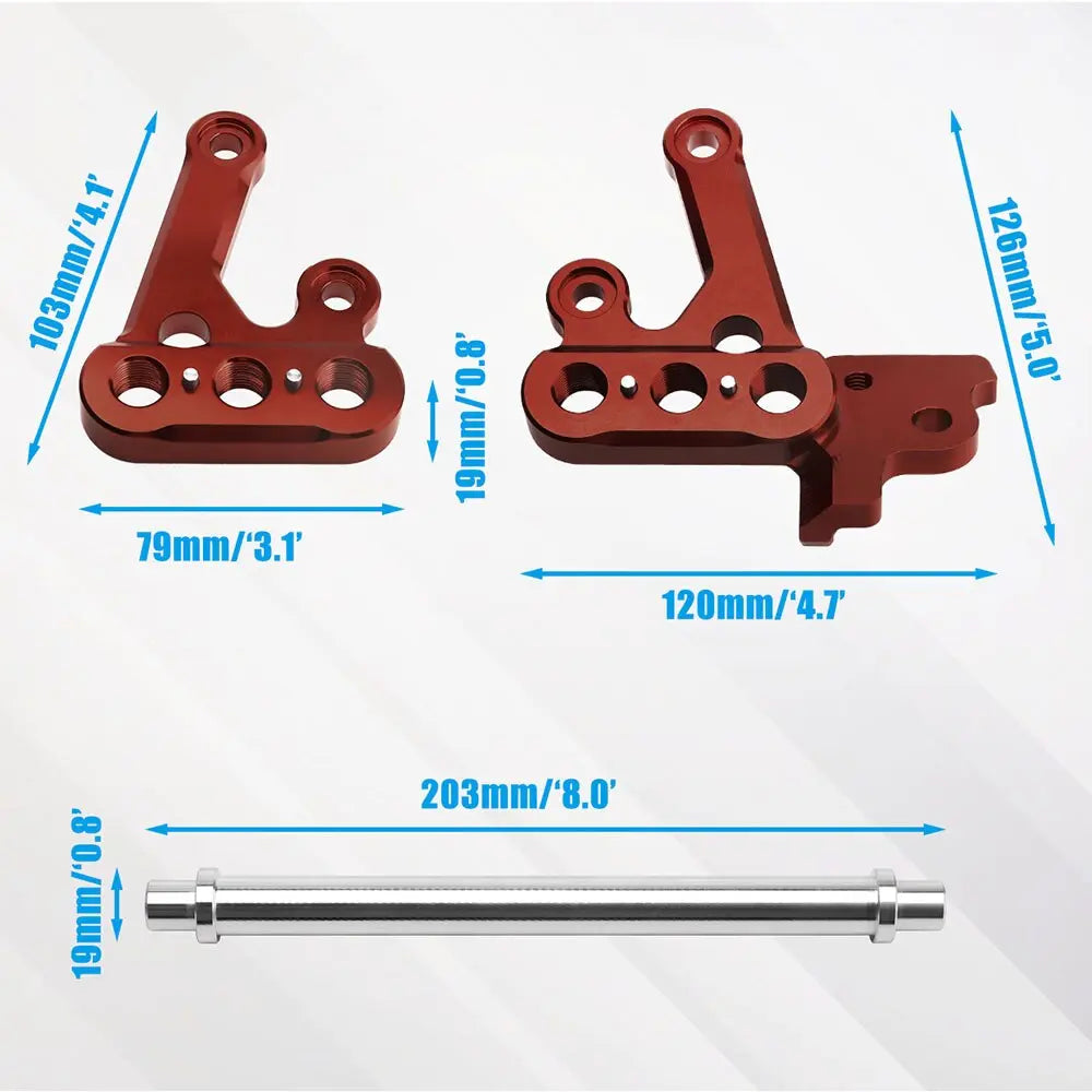 SurRonshop Reinforced Peg Brackets Kit v2