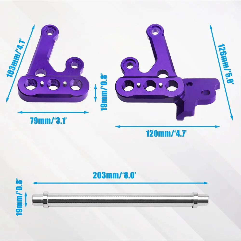 SurRonshop Reinforced Peg Brackets Kit v2