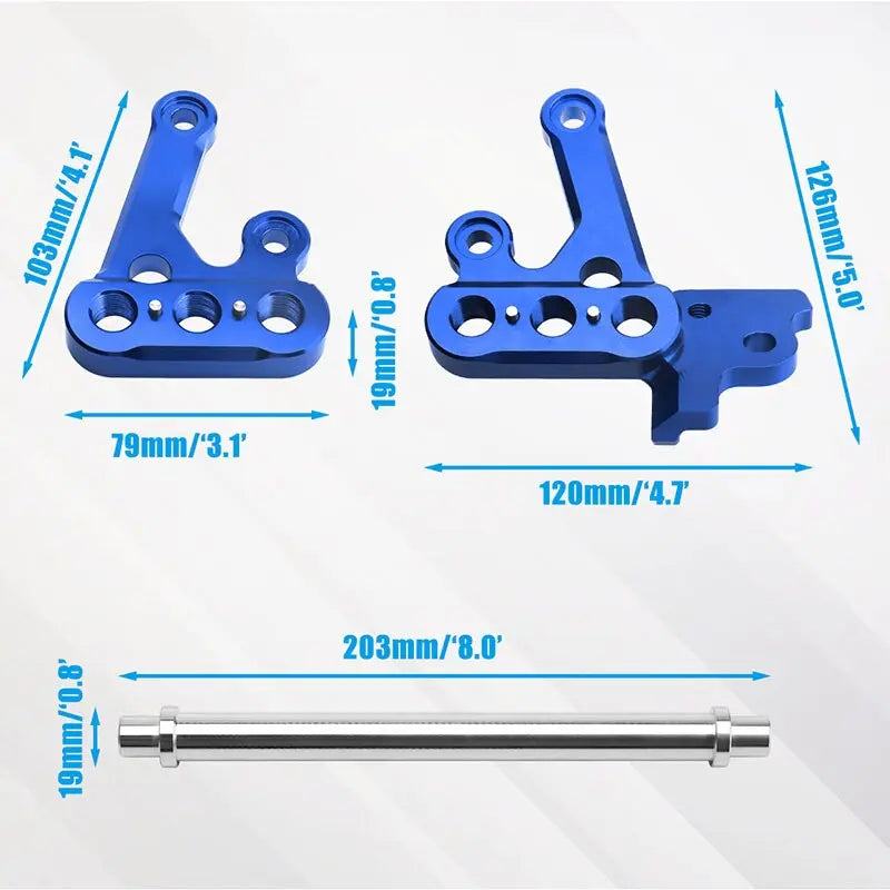 SurRonshop Reinforced Peg Brackets Kit v2