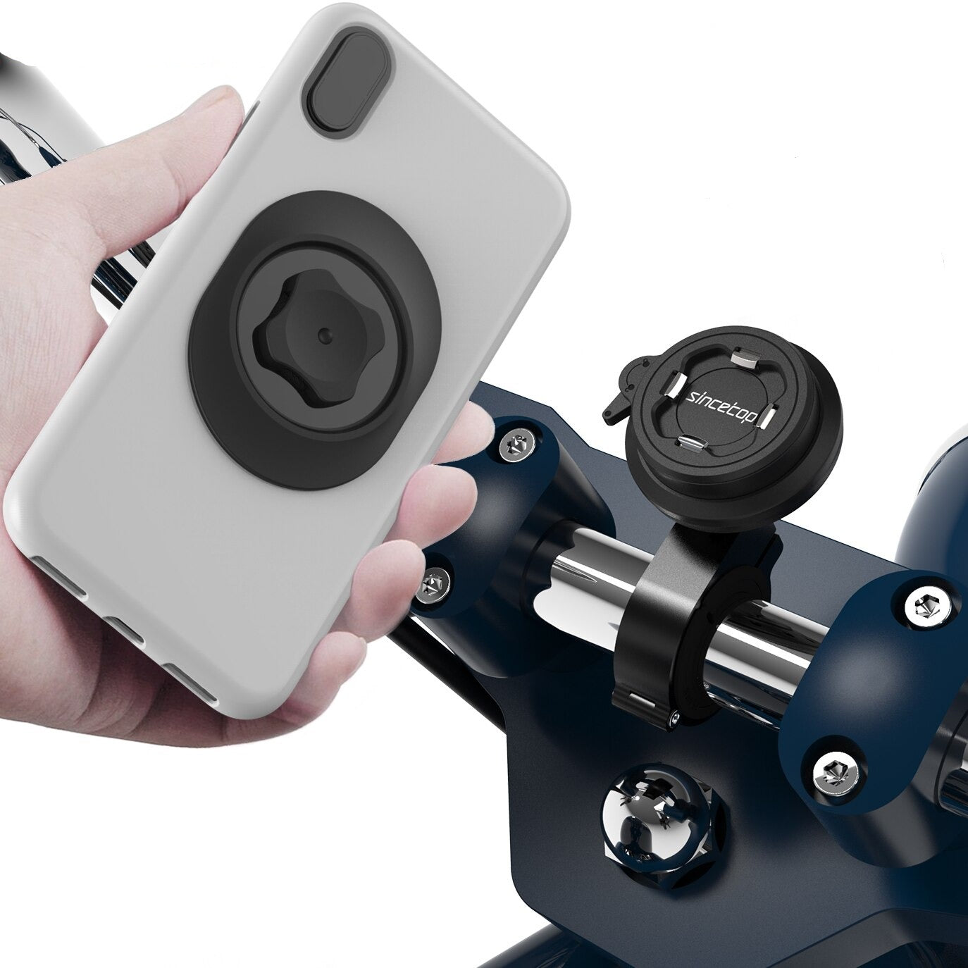SurRonshop Handlebar Anti Vibration Phone Mount