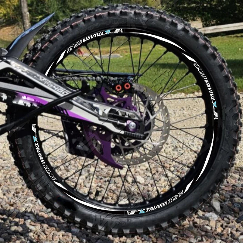 Talaria Rim Wheel Reflective Stickers - SurRonshop  SurRonshop