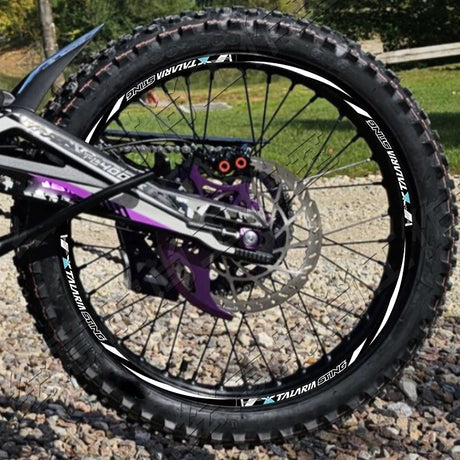Talaria Rim Wheel Reflective Stickers - SurRonshop  SurRonshop