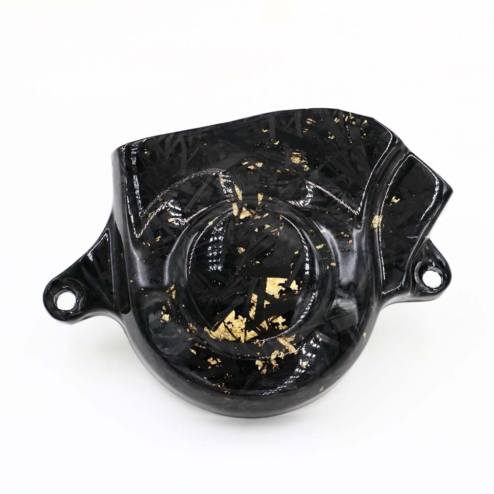 SurRonshop Forged Gold Carbon Motor Cover