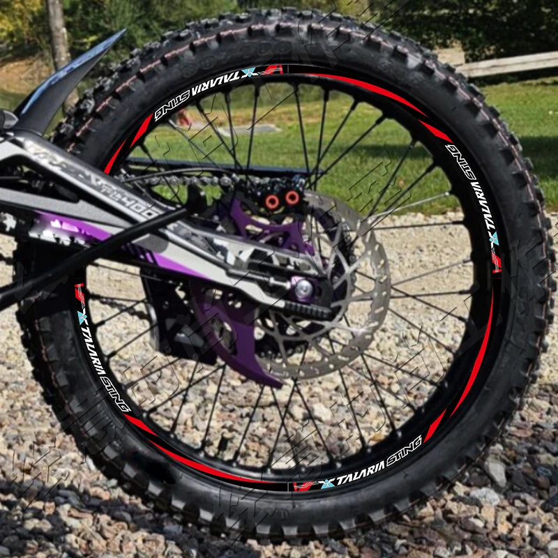 Talaria Rim Wheel Reflective Stickers - SurRonshop  SurRonshop