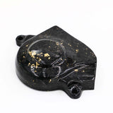 SurRonshop Forged Gold Carbon Motor Cover SurRonshop