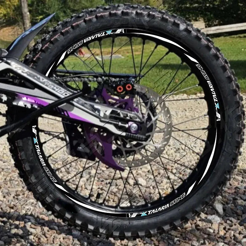 Talaria Rim Wheel Reflective Stickers - SurRonshop  SurRonshop