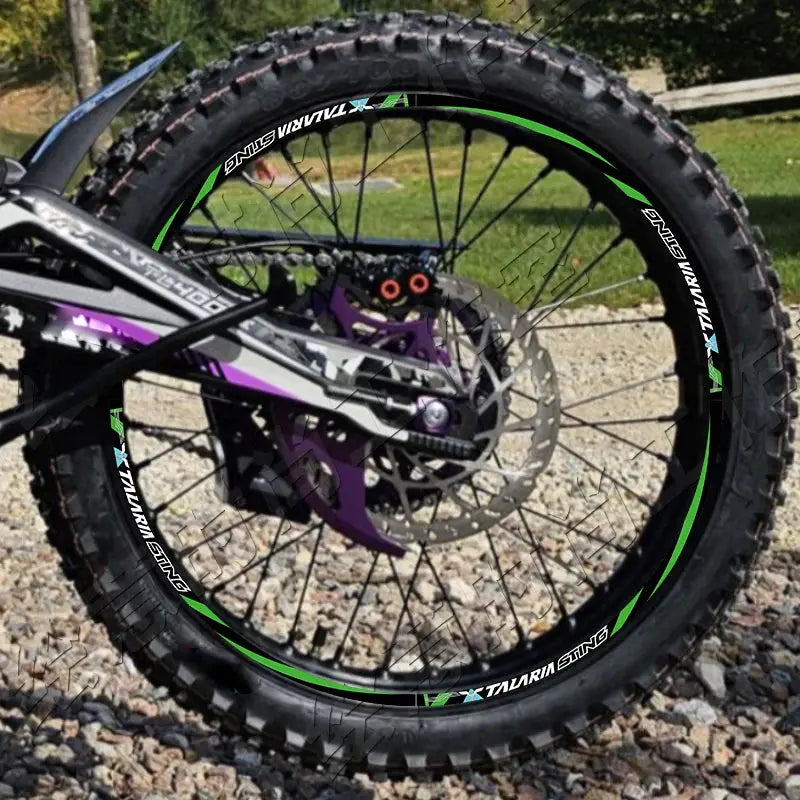 Talaria Rim Wheel Reflective Stickers - SurRonshop  SurRonshop