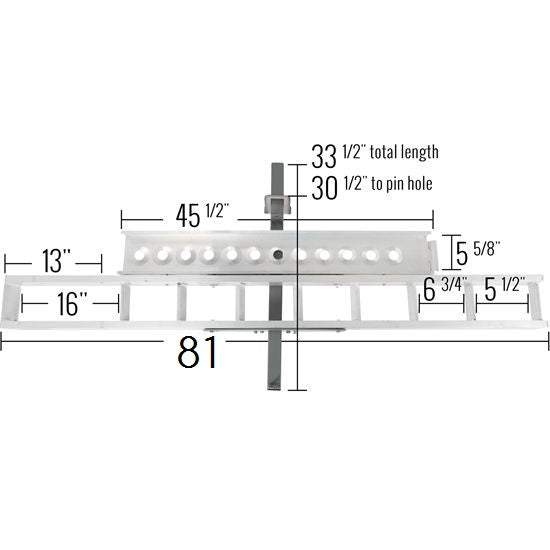 Aluminum dirt bike online hitch carrier