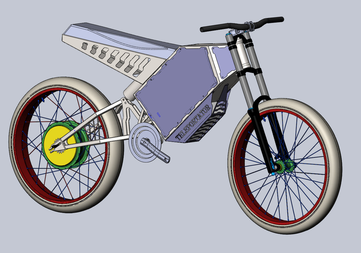 Teleport Heavy Ebike Frame