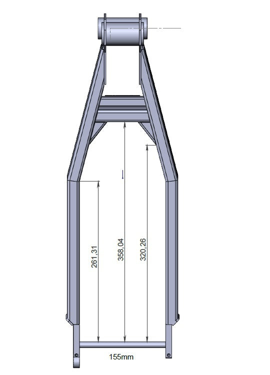 Teleport Prime Ebike Frame