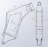 Teleport Light Ebike Frame