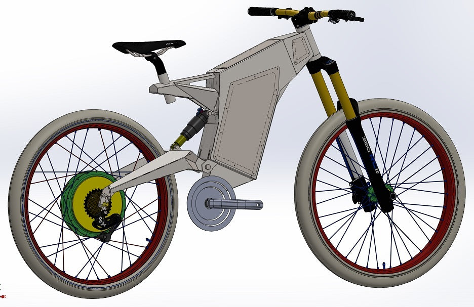 Teleport Light Ebike Frame