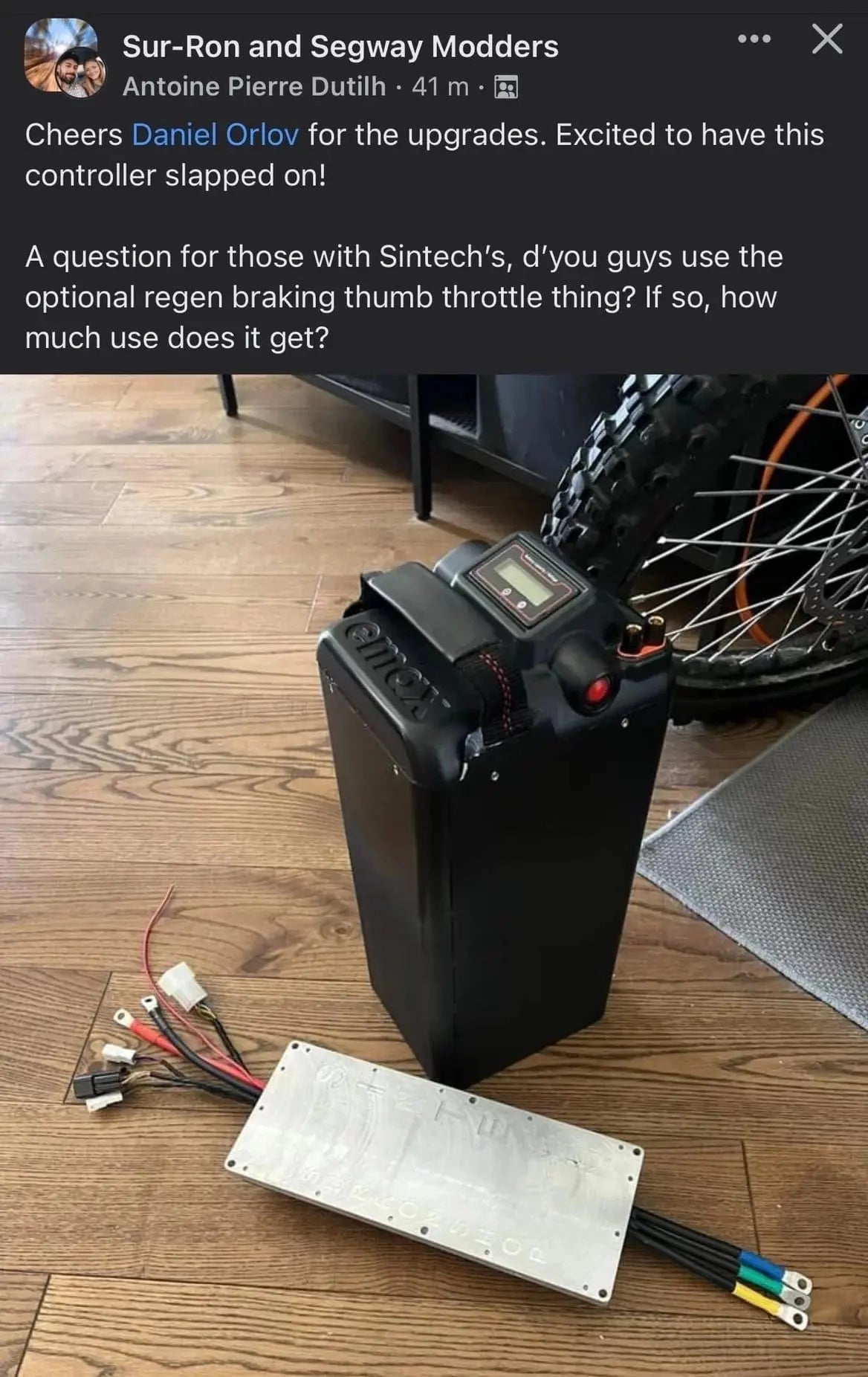 Sur ron 72v battery upgrade deals
