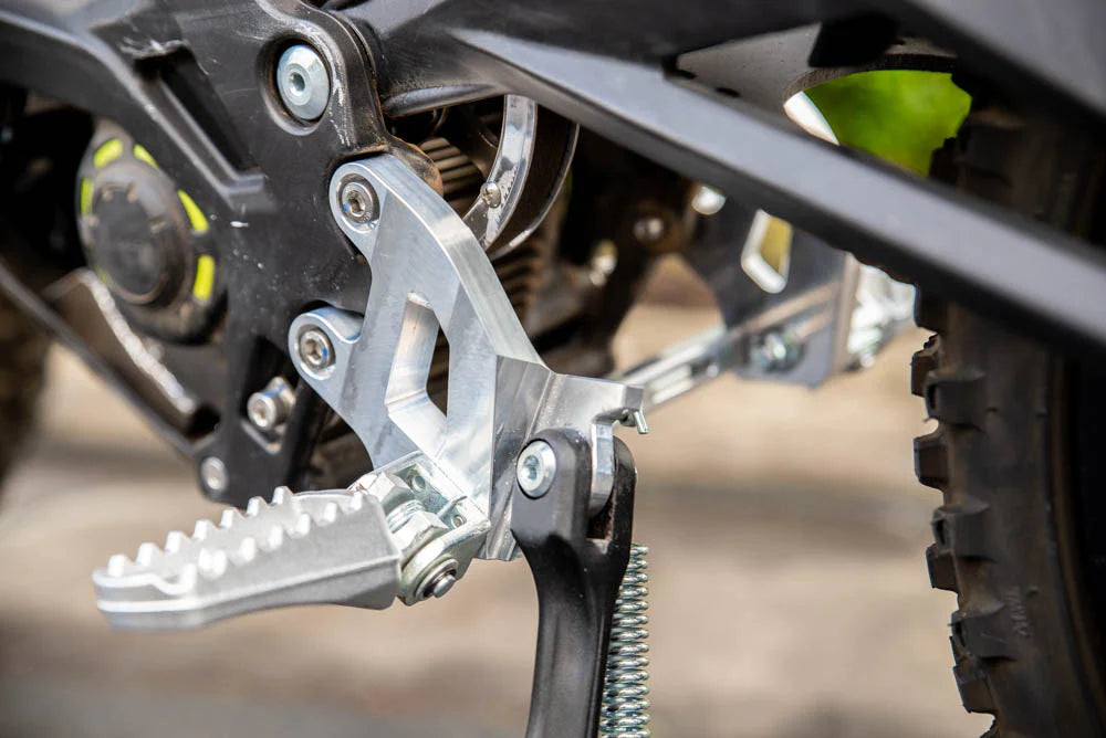 Lowering Peg Bracket Set With Kickstand Option and Support Brace SurRonshopsur ron, surron, sur ron x, surron x,  sur ron buy, sur ron bee, sur ron light, sur ron light bee, sur ron x buy, sur ron bee x, sur ron x light, surron buy, sur ron light bee x, surron bee, surron price, e bike sur ron, surron frame, sur ron frame